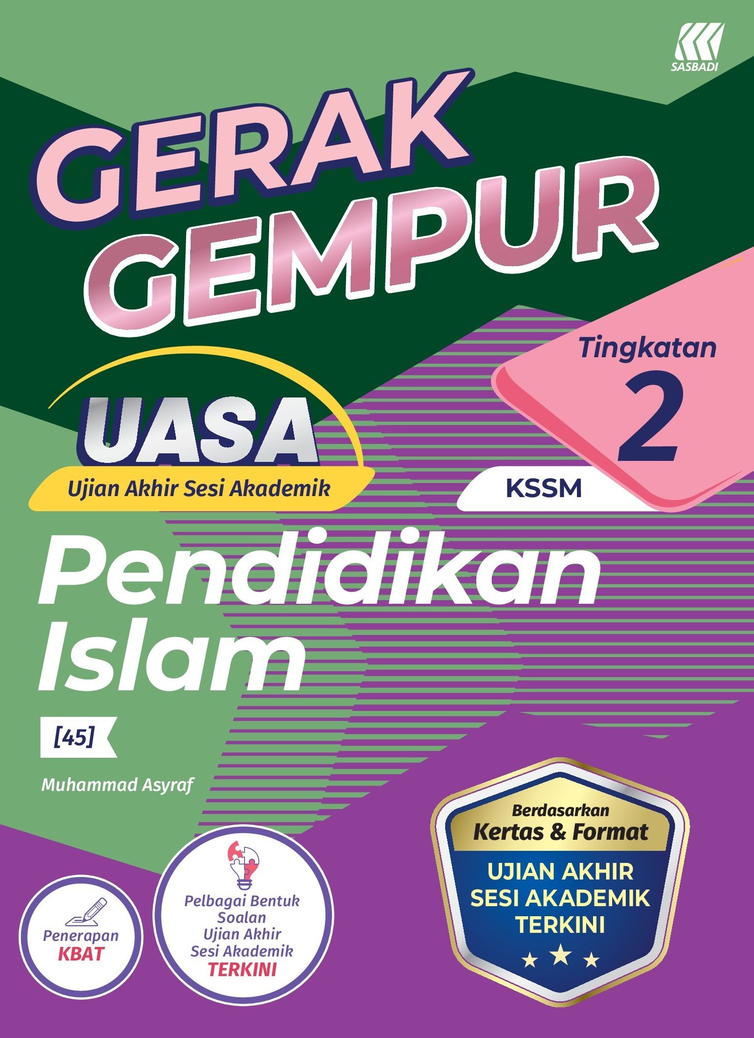 Gerak Gempur UASA KSSM P.Islam Ting. 2 Cover